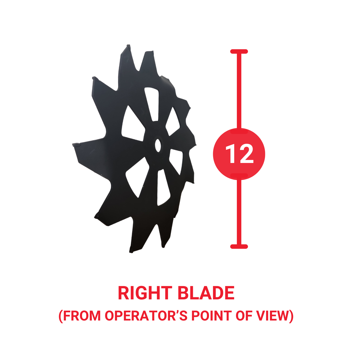 12" Standard Excavating Blades