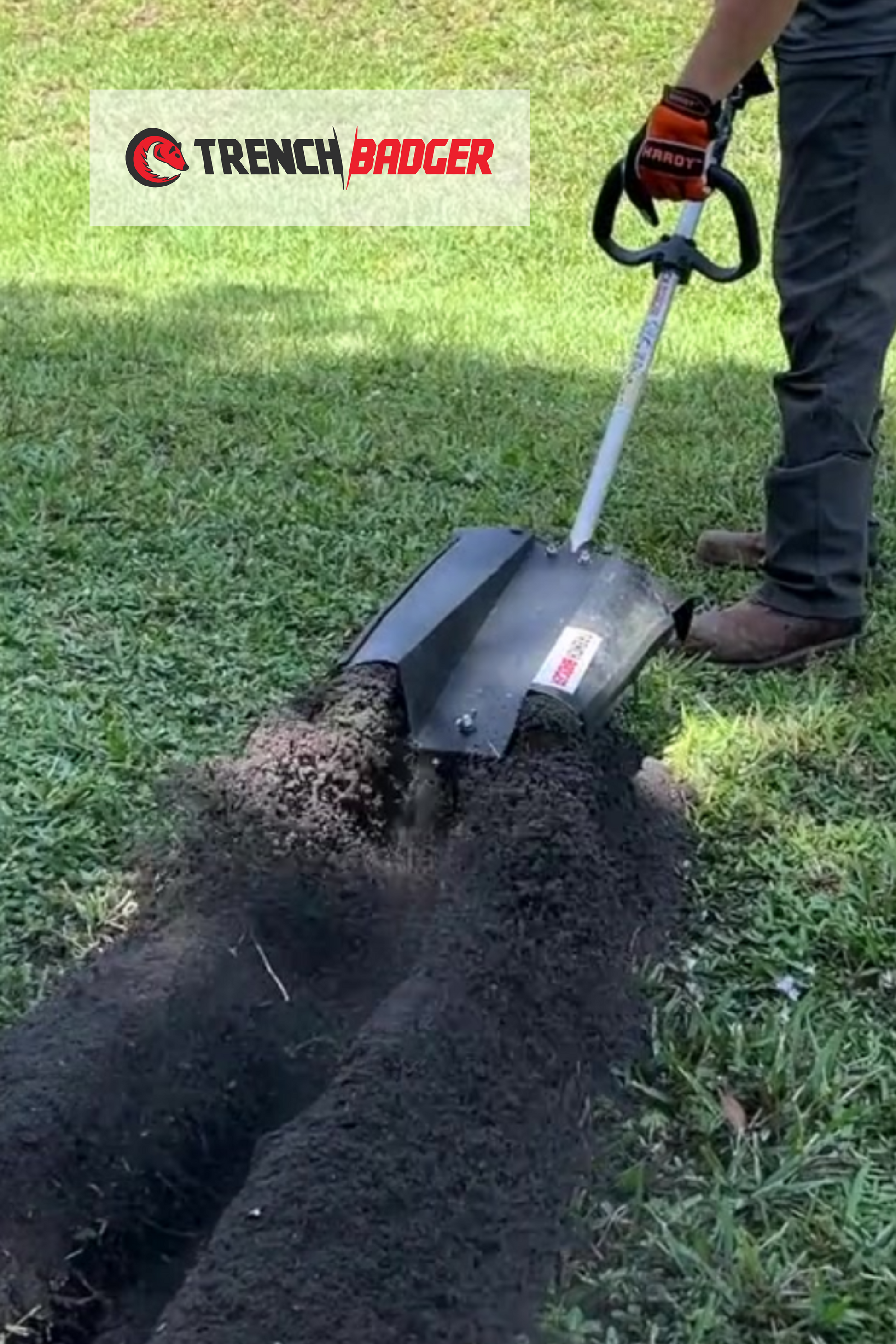 Trencher Attachment for STIHL KOMBYSYSTEM – Trenchbadger Trencher Attachment for STIHL KOMBYSYSTEM – Trenchbadger